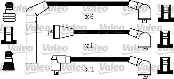 Valeo 346544 - Augstsprieguma vadu komplekts www.autospares.lv