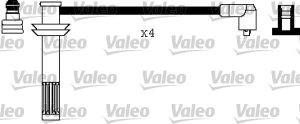 Valeo 346543 - Augstsprieguma vadu komplekts www.autospares.lv