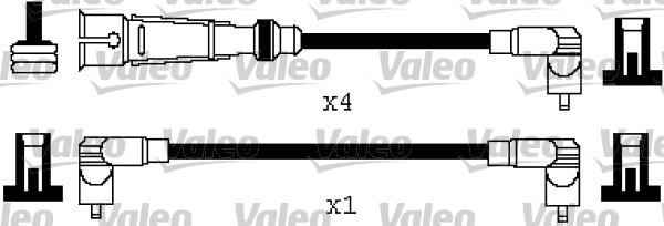 Valeo 346569 - Augstsprieguma vadu komplekts www.autospares.lv