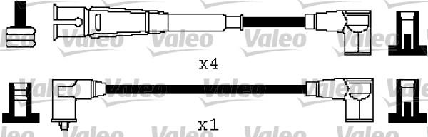 Valeo 346568 - Augstsprieguma vadu komplekts www.autospares.lv