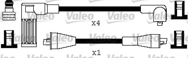 Valeo 346500 - Augstsprieguma vadu komplekts www.autospares.lv