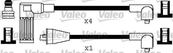 Valeo 346502 - Augstsprieguma vadu komplekts www.autospares.lv