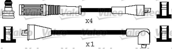 Valeo 346512 - Augstsprieguma vadu komplekts www.autospares.lv