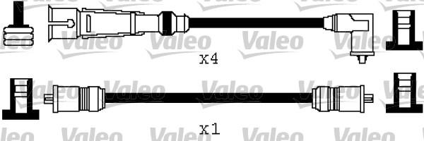 Valeo 346581 - Augstsprieguma vadu komplekts www.autospares.lv