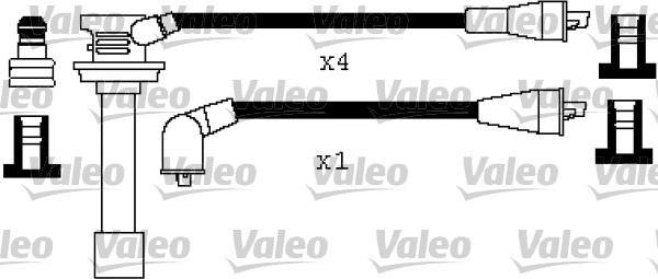 Valeo 346533 - Augstsprieguma vadu komplekts www.autospares.lv