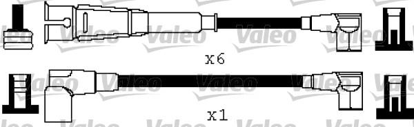 Valeo 346526 - Augstsprieguma vadu komplekts www.autospares.lv