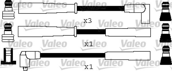 Valeo 346520 - Augstsprieguma vadu komplekts www.autospares.lv