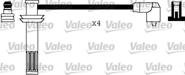 Valeo 346528 - Augstsprieguma vadu komplekts www.autospares.lv