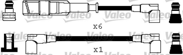 Valeo 346570 - Augstsprieguma vadu komplekts www.autospares.lv