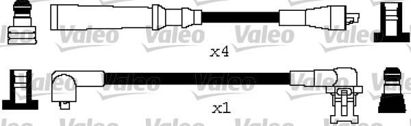 Valeo 346640 - Augstsprieguma vadu komplekts autospares.lv