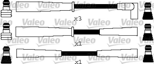 Valeo 346647 - Augstsprieguma vadu komplekts www.autospares.lv