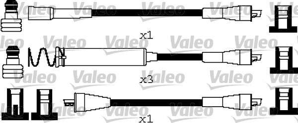 Valeo 346664 - Augstsprieguma vadu komplekts www.autospares.lv