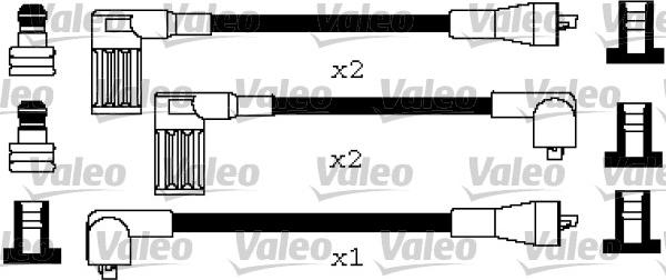 Valeo 346616 - Augstsprieguma vadu komplekts www.autospares.lv