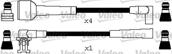 Valeo 346636 - Augstsprieguma vadu komplekts www.autospares.lv