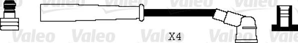 Valeo 346063 - Augstsprieguma vadu komplekts www.autospares.lv