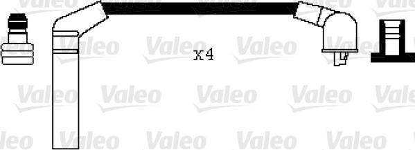 Valeo 346062 - Augstsprieguma vadu komplekts www.autospares.lv