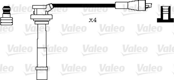 Valeo 346005 - Augstsprieguma vadu komplekts www.autospares.lv