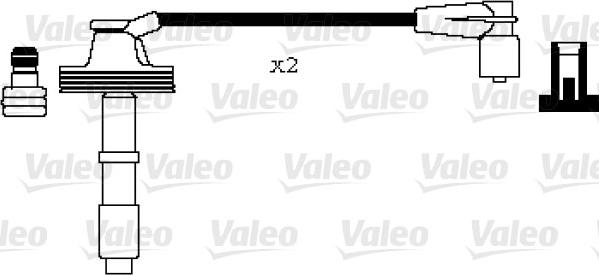 Valeo 346001 - Ignition Cable Kit www.autospares.lv