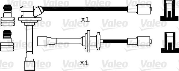 Valeo 346083 - Augstsprieguma vadu komplekts www.autospares.lv