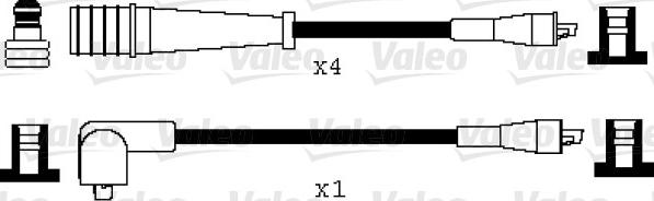 Valeo 346035 - Augstsprieguma vadu komplekts www.autospares.lv