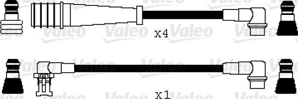 Valeo 346031 - Augstsprieguma vadu komplekts www.autospares.lv