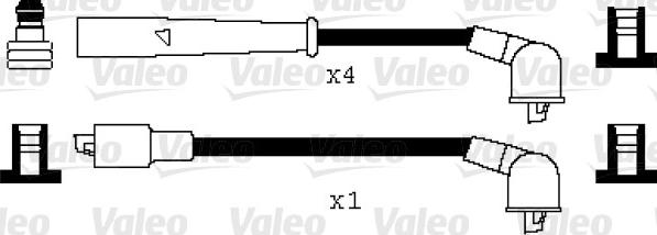 Valeo 346024 - Augstsprieguma vadu komplekts www.autospares.lv