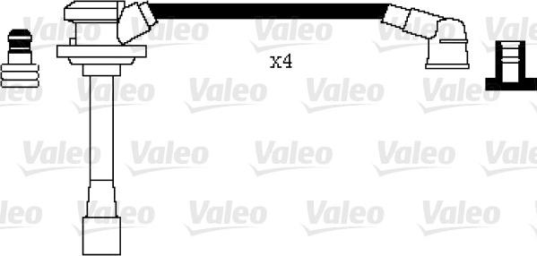 Valeo 346025 - Augstsprieguma vadu komplekts www.autospares.lv