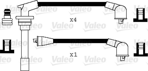 Valeo 346022 - Augstsprieguma vadu komplekts www.autospares.lv