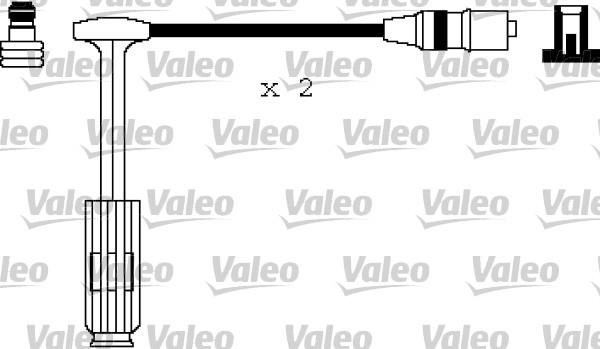 Valeo 346145 - Augstsprieguma vadu komplekts www.autospares.lv