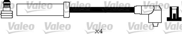 Valeo 346166 - Augstsprieguma vadu komplekts www.autospares.lv