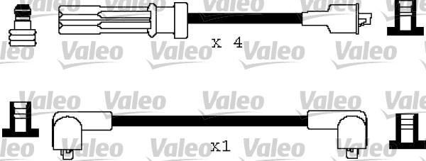 Valeo 346108 - Augstsprieguma vadu komplekts www.autospares.lv