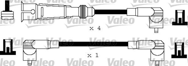 Valeo 346119 - Augstsprieguma vadu komplekts www.autospares.lv