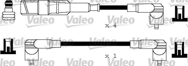 Valeo 346118 - Augstsprieguma vadu komplekts www.autospares.lv