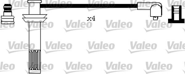 Valeo 346391 - Augstsprieguma vadu komplekts www.autospares.lv