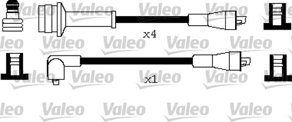 Valeo 346398 - Augstsprieguma vadu komplekts www.autospares.lv