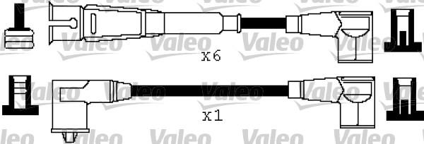 Valeo 346359 - Augstsprieguma vadu komplekts www.autospares.lv