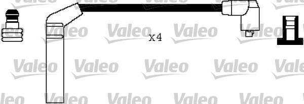 Valeo 346354 - Augstsprieguma vadu komplekts www.autospares.lv