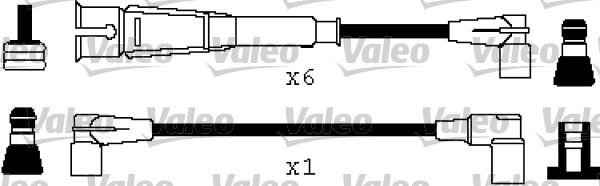 Valeo 346360 - Augstsprieguma vadu komplekts www.autospares.lv