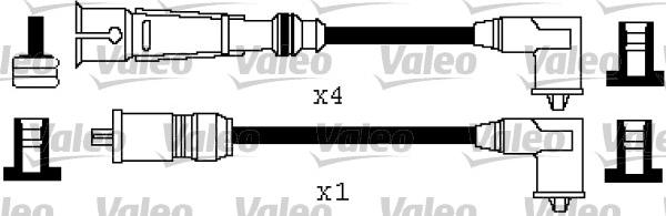 Valeo 346363 - Augstsprieguma vadu komplekts www.autospares.lv