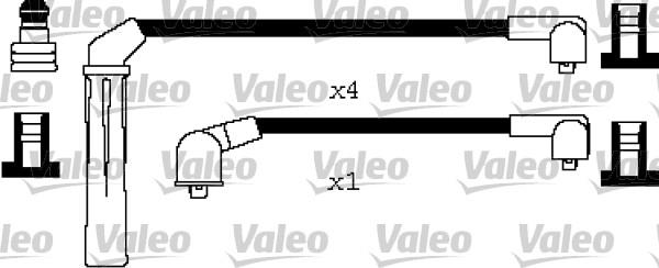 Valeo 346308 - Augstsprieguma vadu komplekts www.autospares.lv