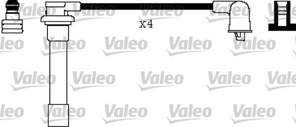 Valeo 346311 - Augstsprieguma vadu komplekts www.autospares.lv