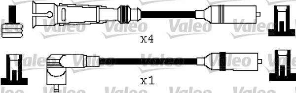 Valeo 346385 - Augstsprieguma vadu komplekts www.autospares.lv