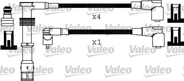 Valeo 346380 - Augstsprieguma vadu komplekts www.autospares.lv