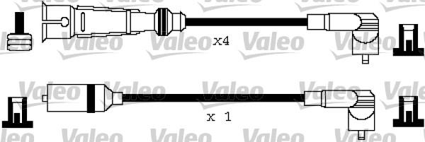 Valeo 346381 - Augstsprieguma vadu komplekts www.autospares.lv