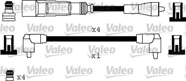 Valeo 346333 - Augstsprieguma vadu komplekts www.autospares.lv