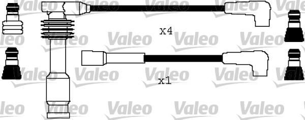 Valeo 346321 - Augstsprieguma vadu komplekts www.autospares.lv