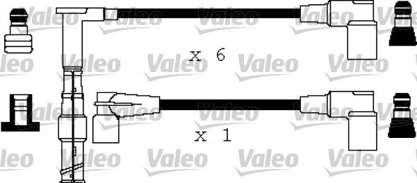 Valeo 346376 - Augstsprieguma vadu komplekts www.autospares.lv