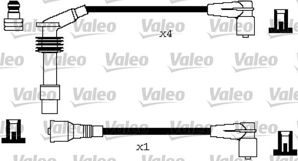 Valeo 346290 - Augstsprieguma vadu komplekts www.autospares.lv