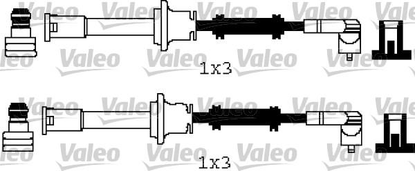 Valeo 346245 - Augstsprieguma vadu komplekts www.autospares.lv