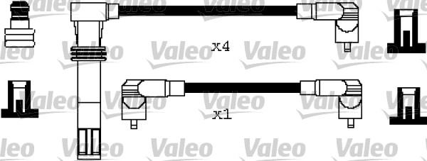 Valeo 346247 - Augstsprieguma vadu komplekts www.autospares.lv